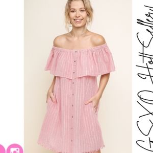 Umgee off the shoulder dress